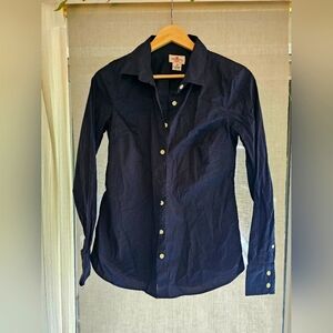JCrew Navy Button-up